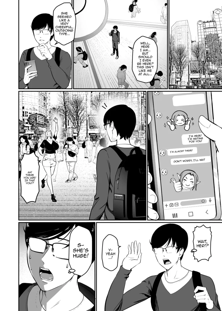 That Girl Who Was So Pure In-game Turned Out To Be a Tall Gyaru!? porn comic picture 6