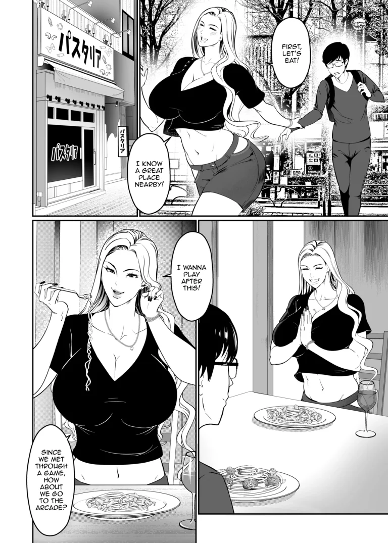 That Girl Who Was So Pure In-game Turned Out To Be a Tall Gyaru!? porn comic picture 8