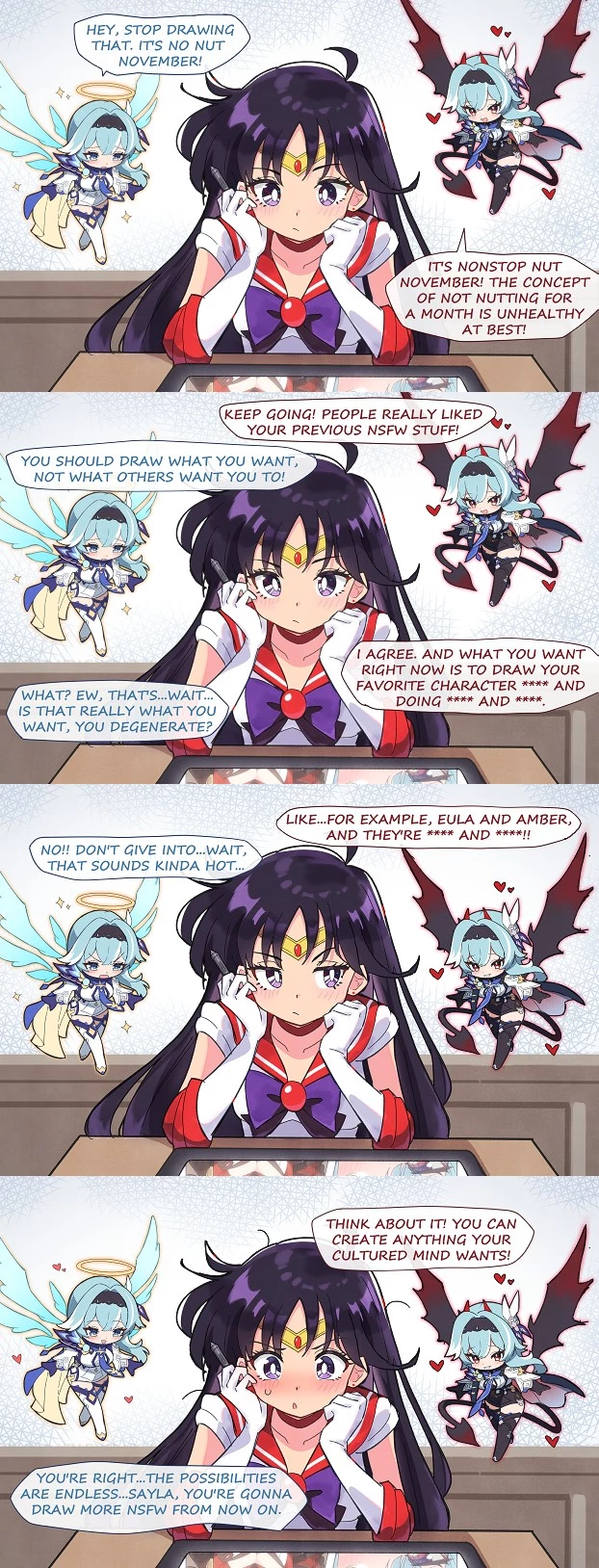That time Eula had her vengeance on me, but it felt good?? 2 porn comic picture 10