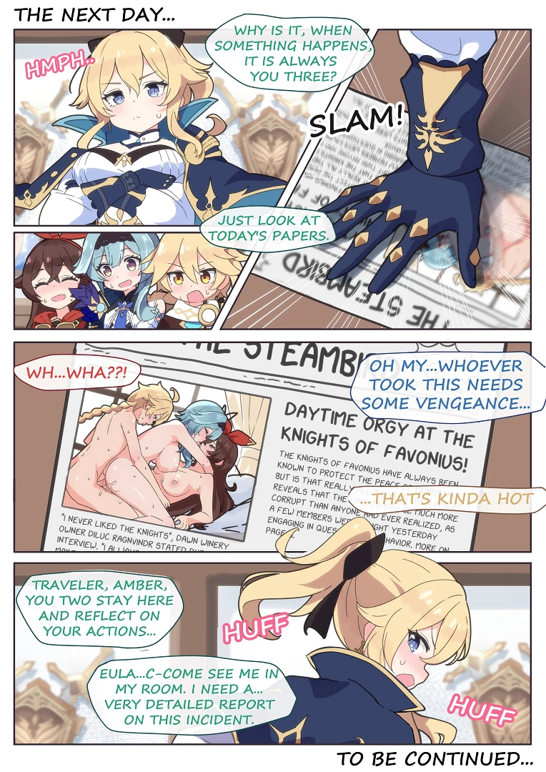 That time Eula had her vengeance on me, but it felt good?? 2 porn comic picture 7