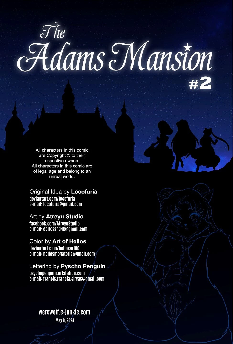 The Adams Mansion 2 porn comic picture 2