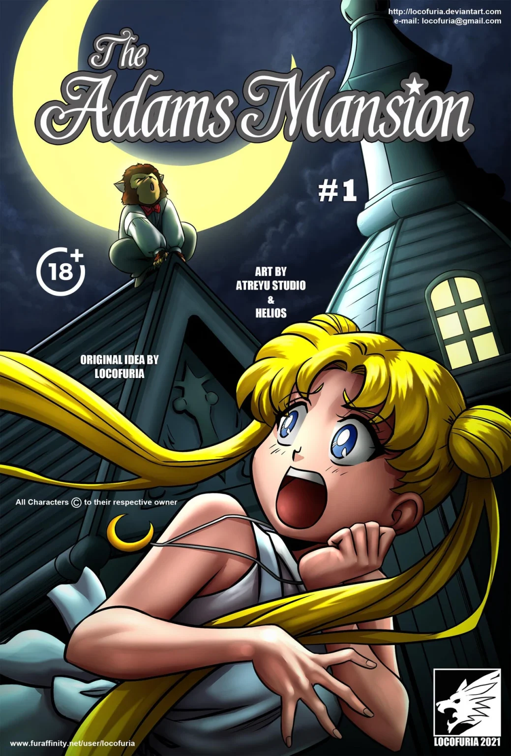 The Adams Mansion porn comic picture 1