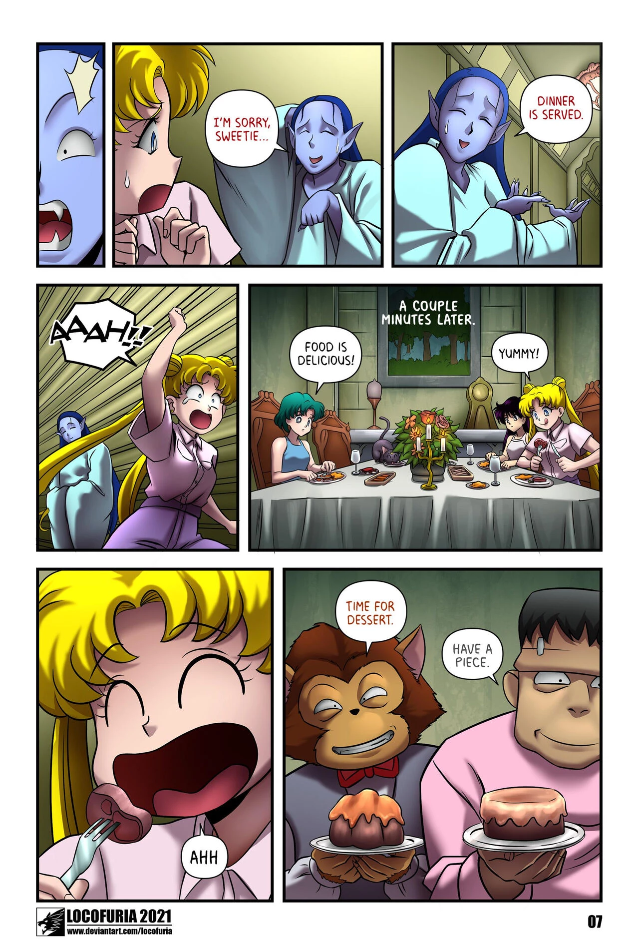 The Adams Mansion porn comic picture 10