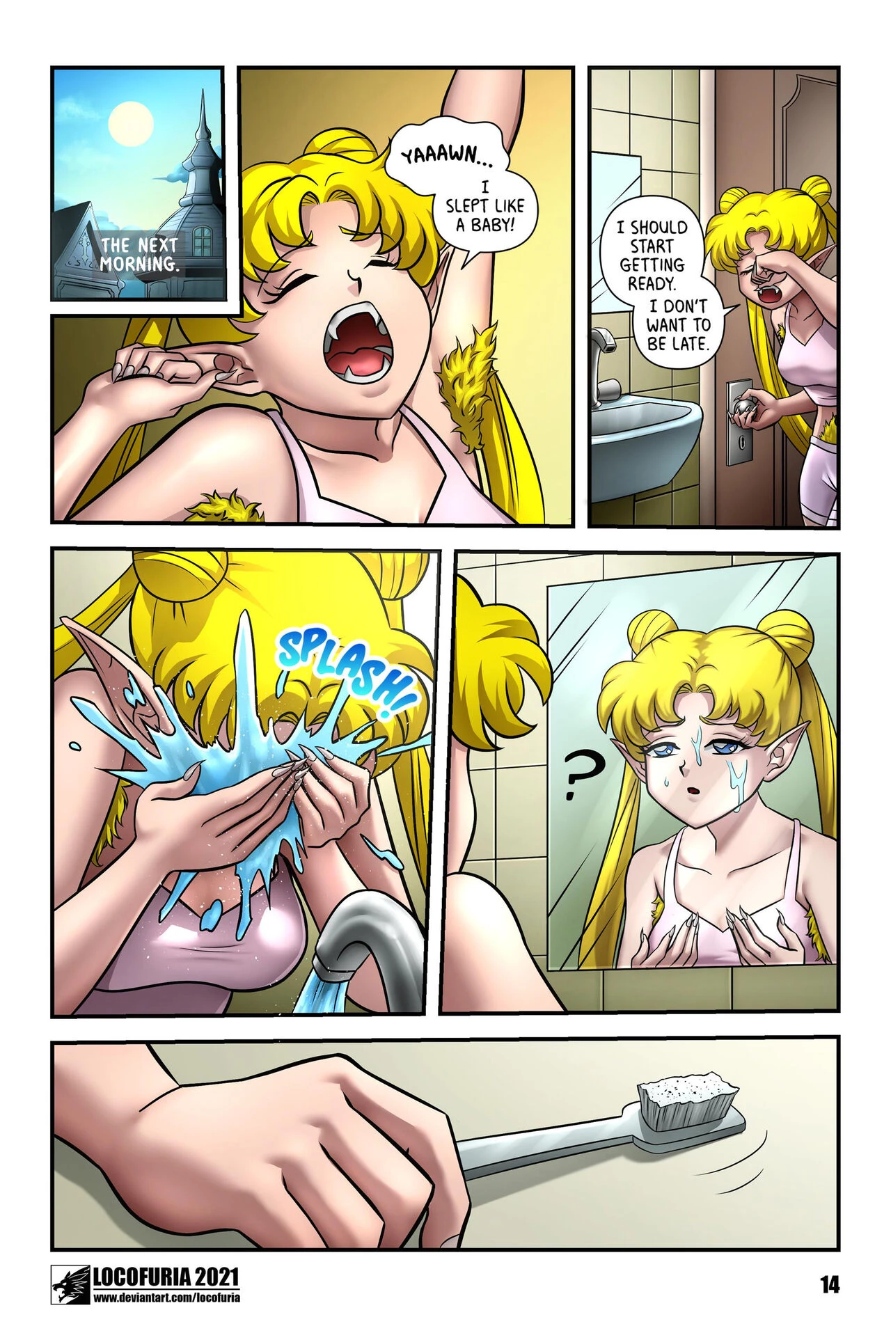 The Adams Mansion porn comic picture 17