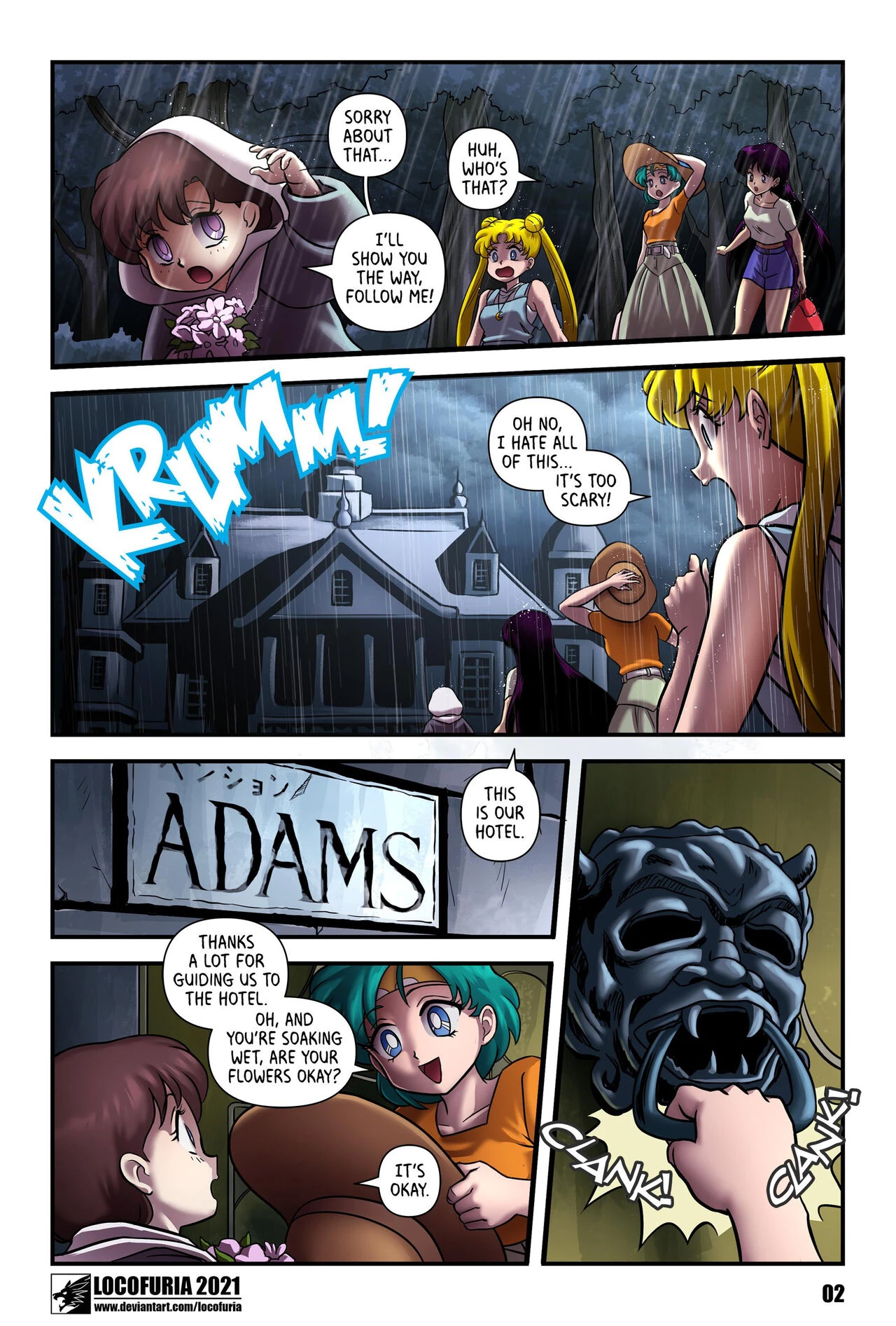 The Adams Mansion porn comic picture 5