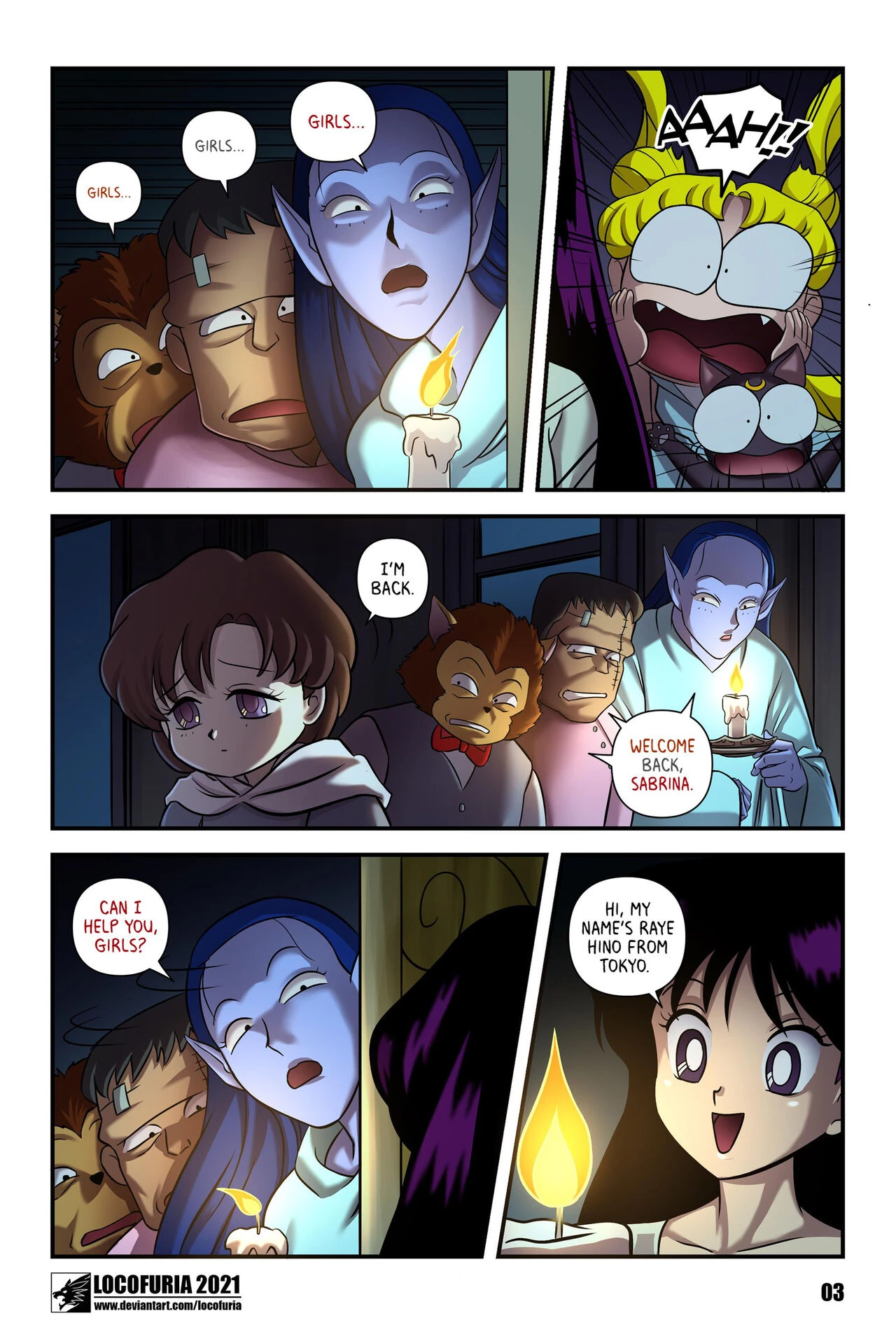 The Adams Mansion porn comic picture 6