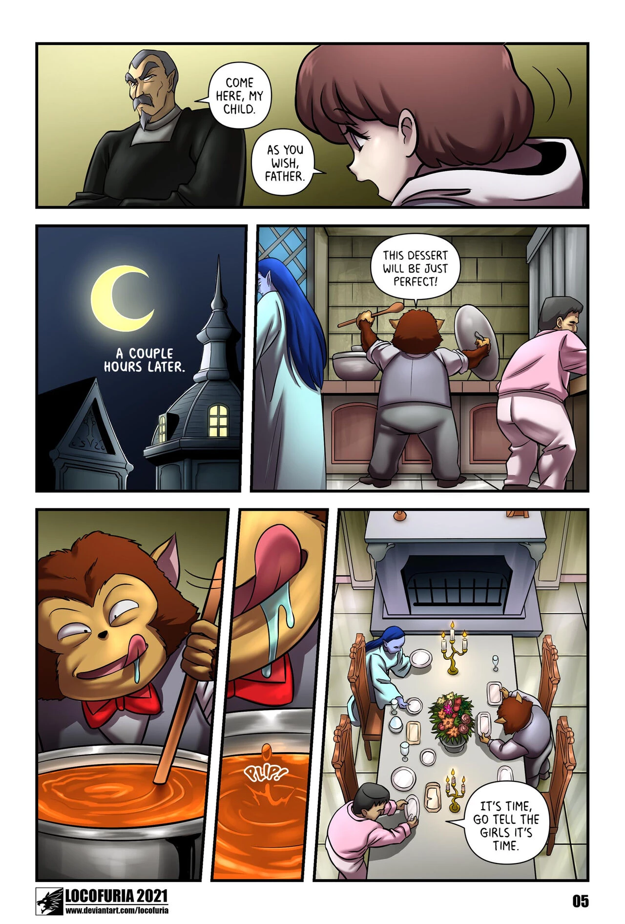 The Adams Mansion porn comic picture 8