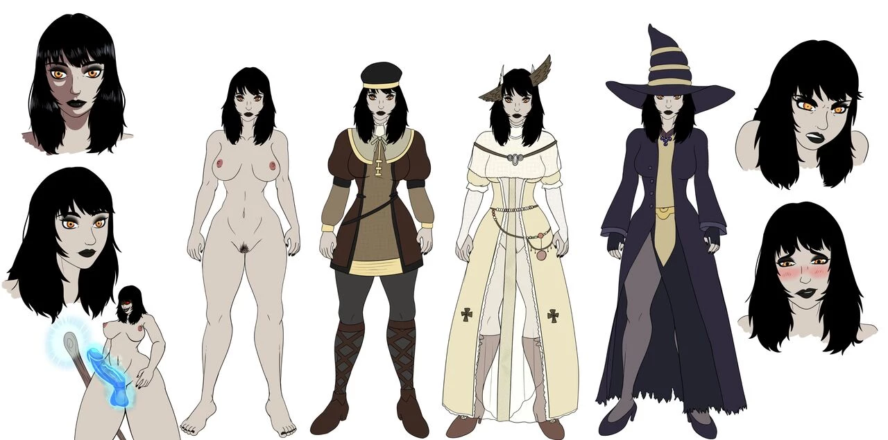 The adventures of Kina the Witch in Dark Souls porn comic picture 21