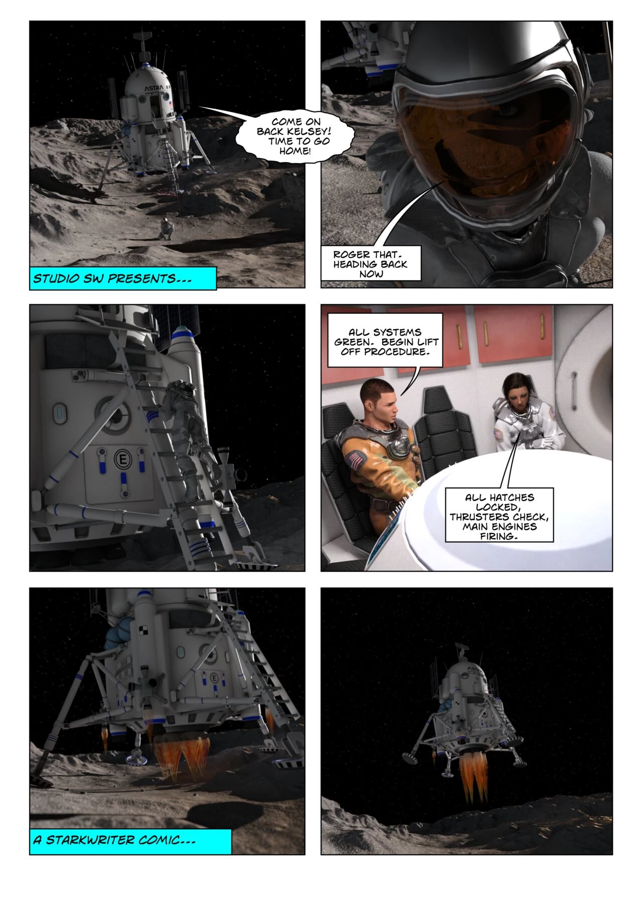 The Adventures of Nova Starling porn comic picture 1