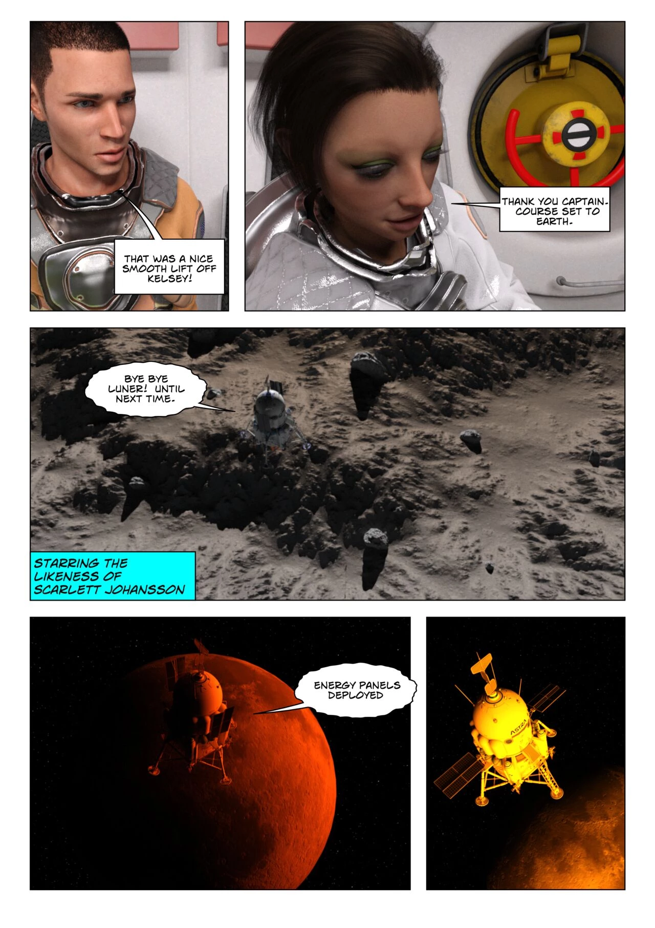 The Adventures of Nova Starling porn comic picture 2
