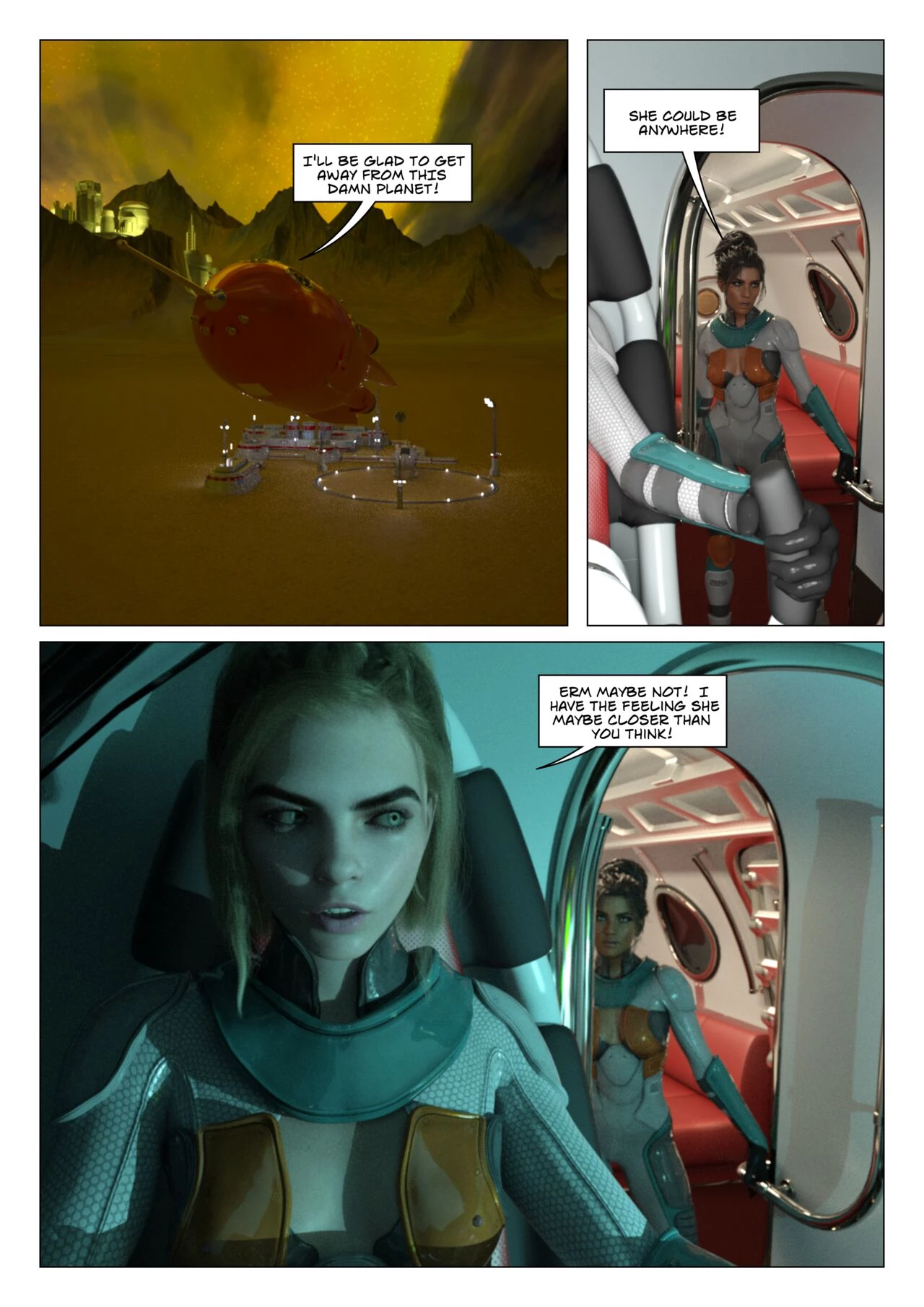 The Adventures of Nova Starling porn comic picture 33