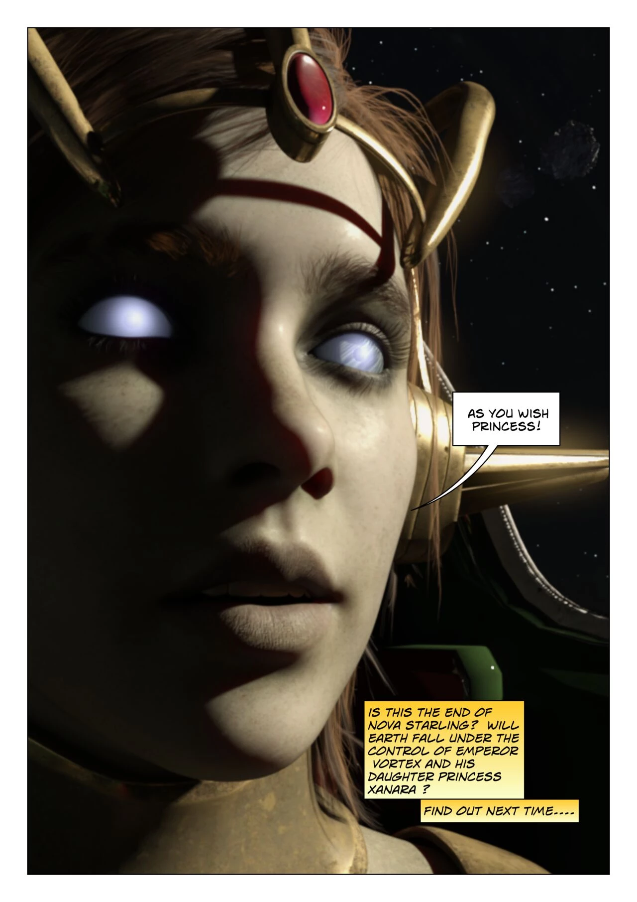 The Adventures of Nova Starling porn comic picture 35