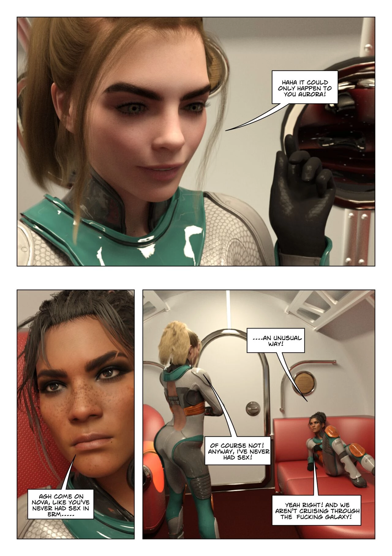The Adventures of Nova Starling porn comic picture 8