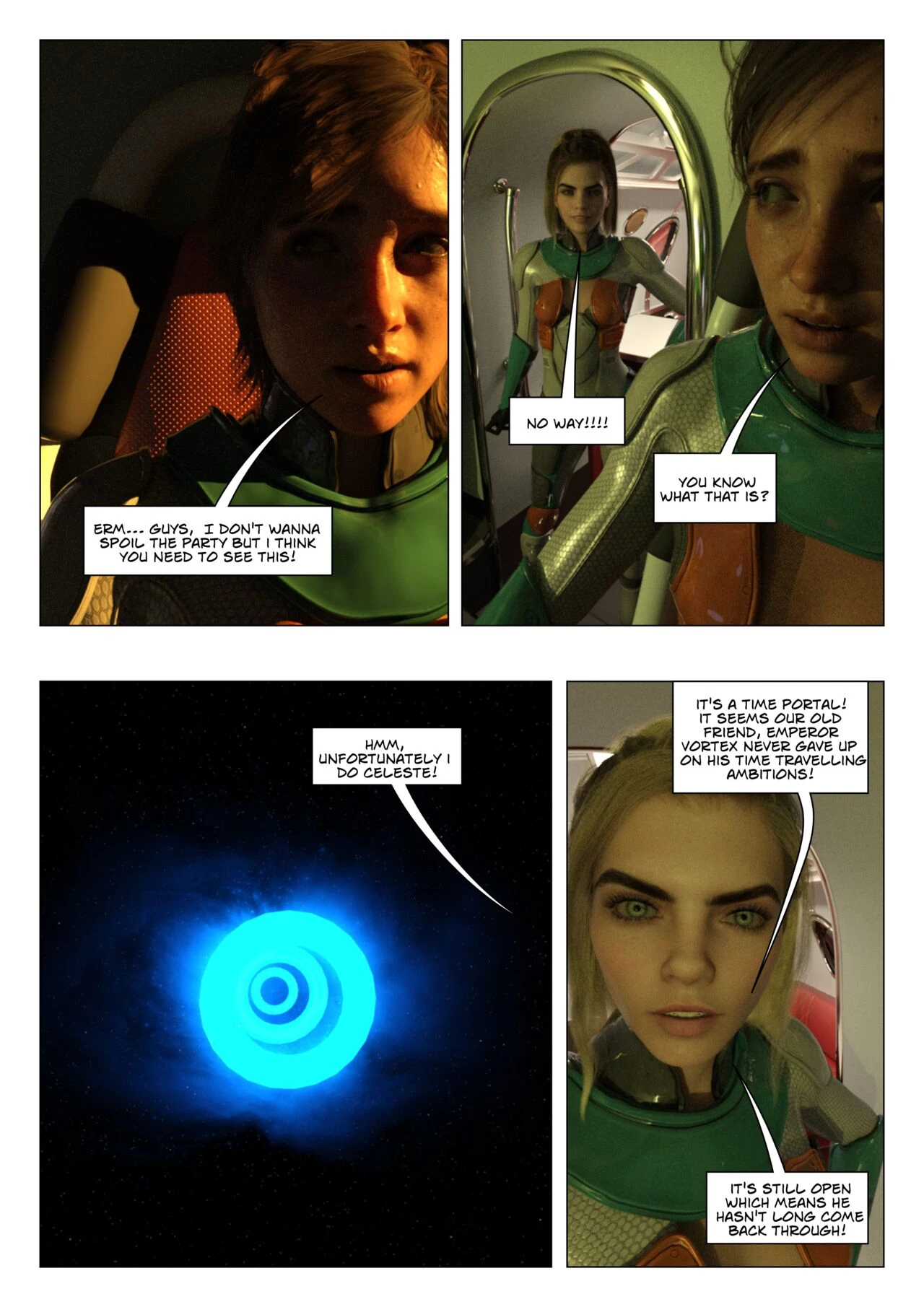 The Adventures of Nova Starling porn comic picture 9