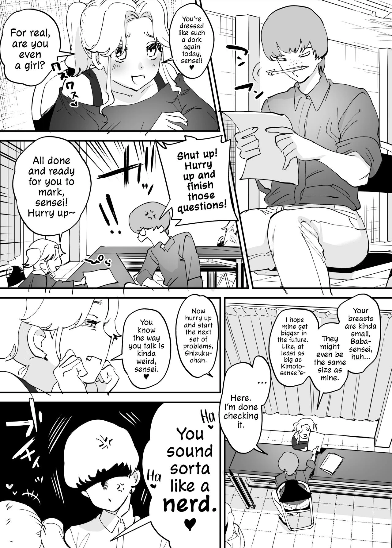 The All Consuming Futanari Teachers | Futanari Koushi, Zenbu Kuu porn comic picture 16