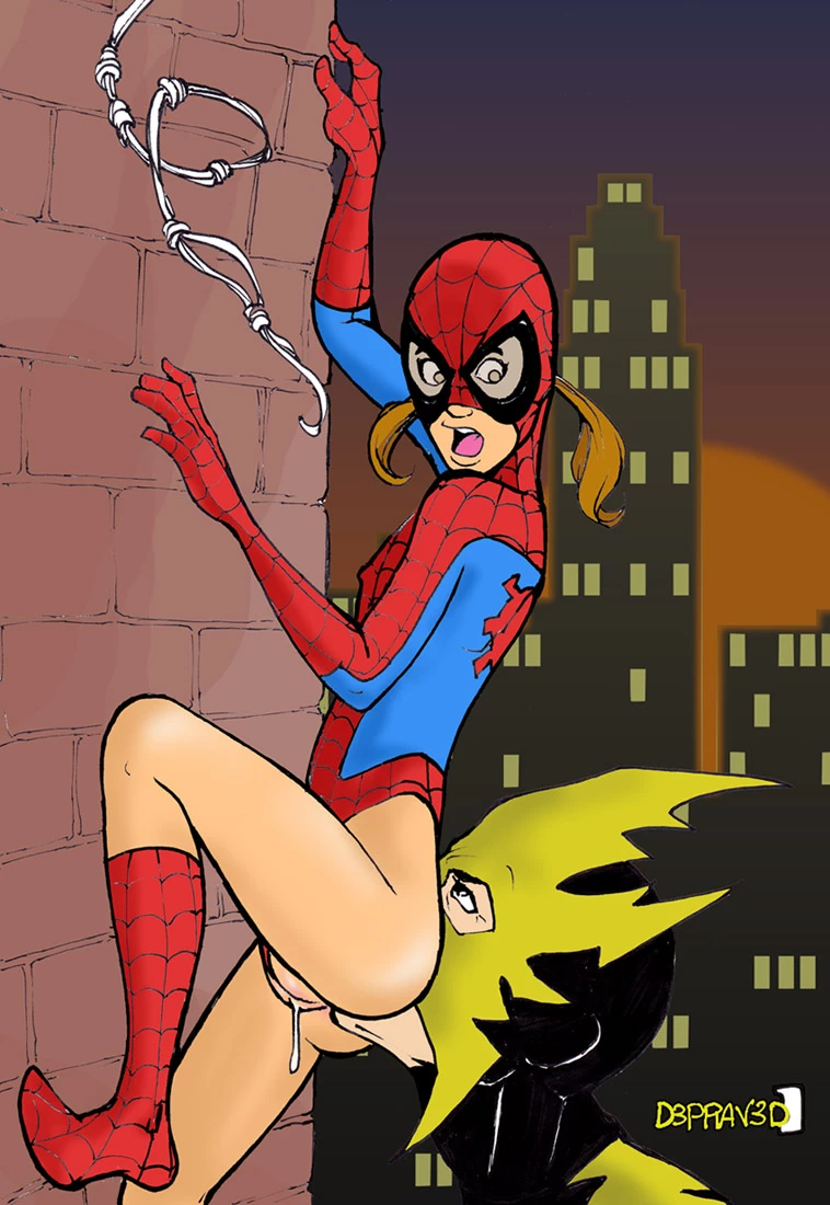 The Amazing Spider-Tot porn comic picture 21
