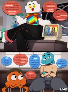 The amazing world of gumball Special episode porn comic picture 1