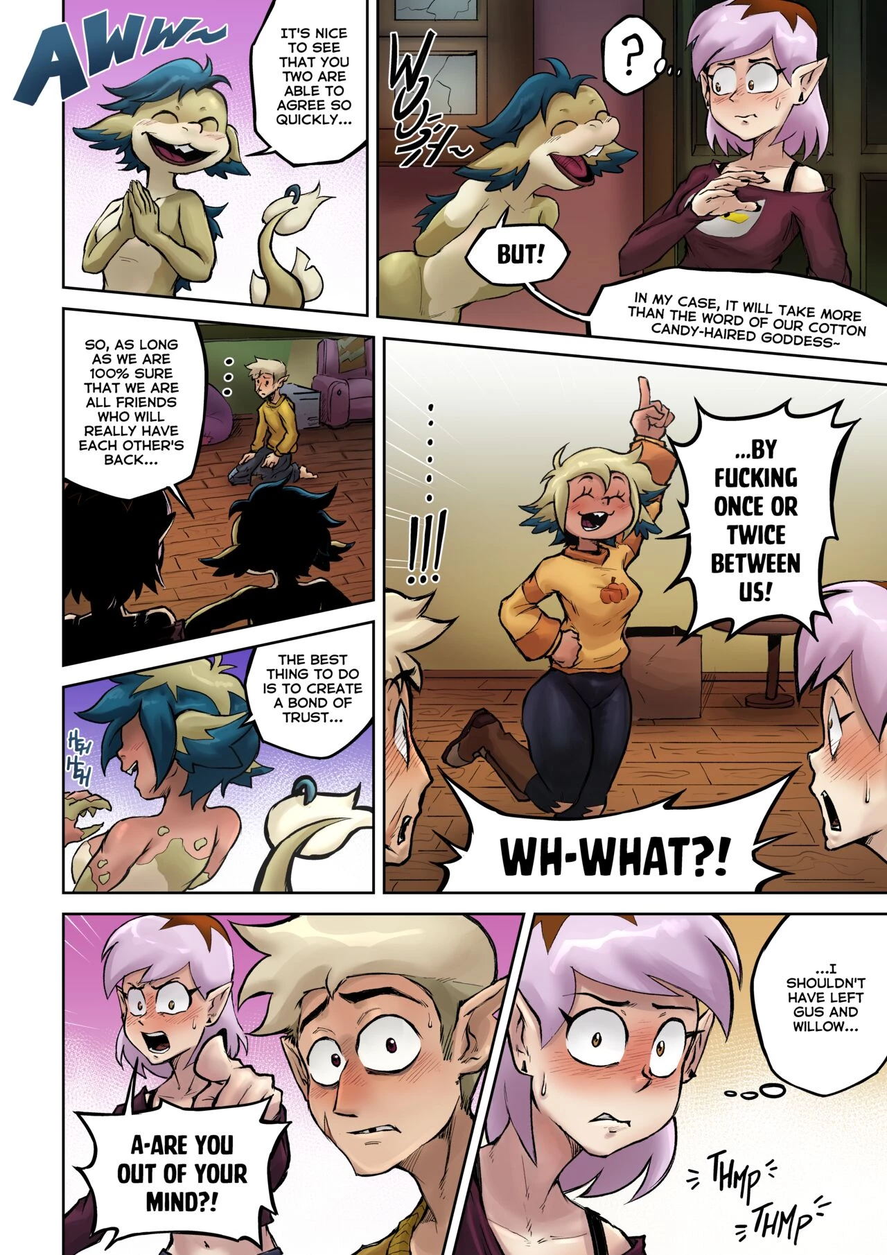 The Amiter Secret (Ongoing) porn comic picture 13