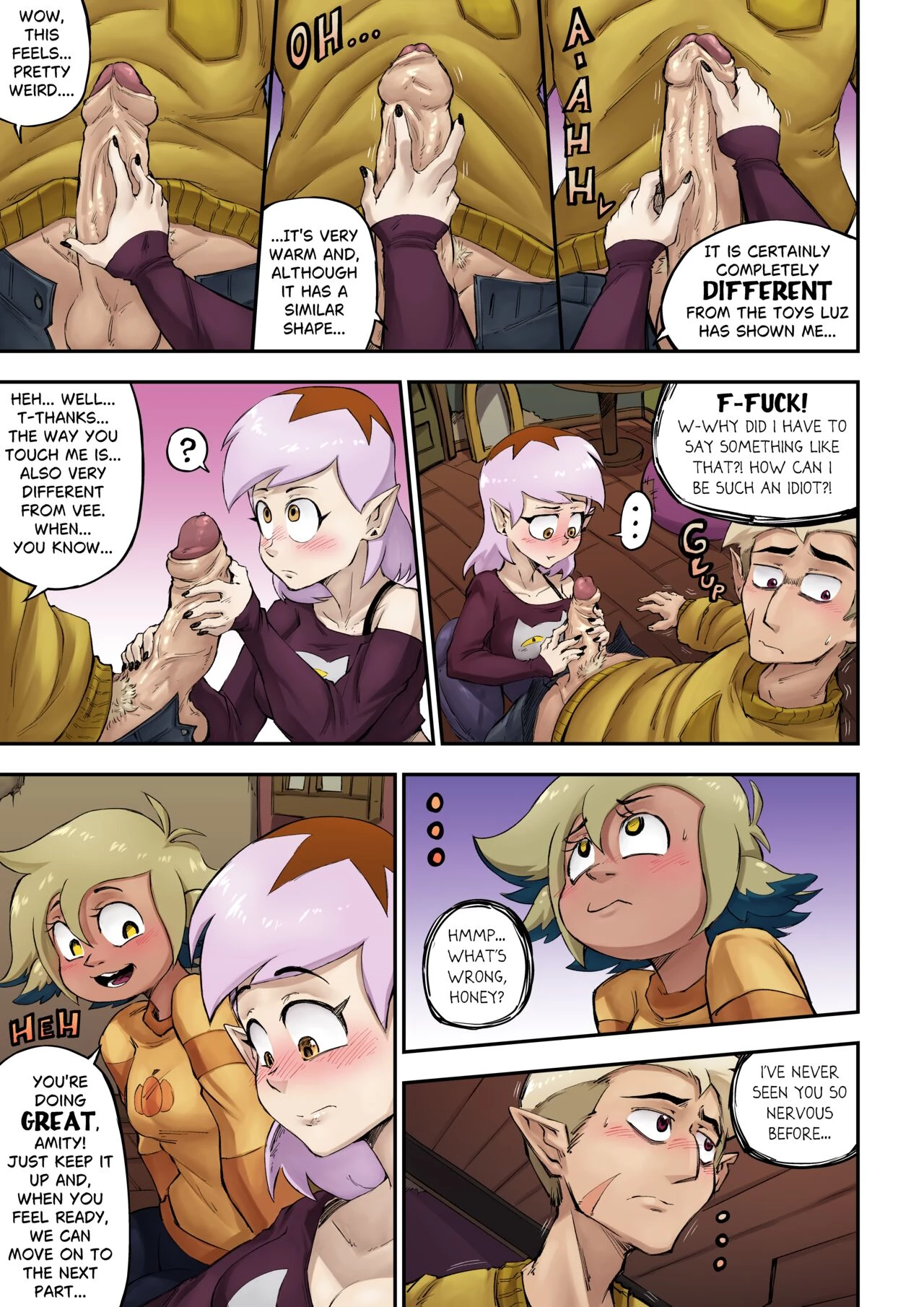 The Amiter Secret (Ongoing) porn comic picture 24