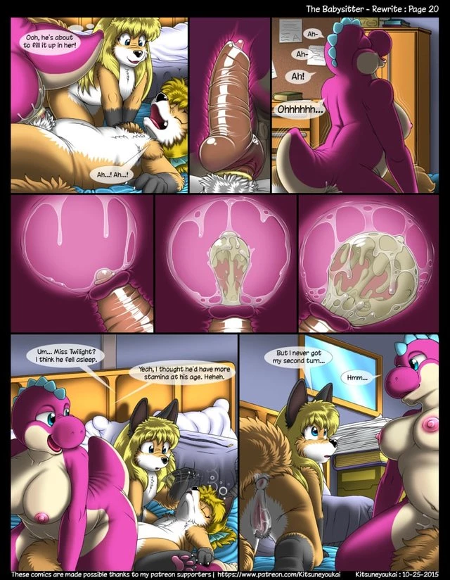 The Babysitter / alternate ending porn comic picture 20