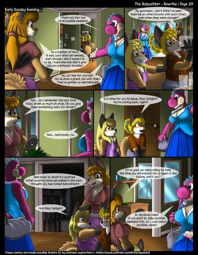 The Babysitter / alternate ending porn comic picture 29