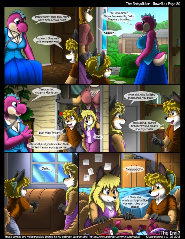 The Babysitter / alternate ending porn comic picture 30