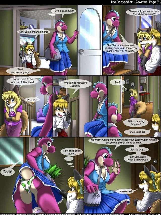 The Babysitter / alternate ending porn comic picture 6
