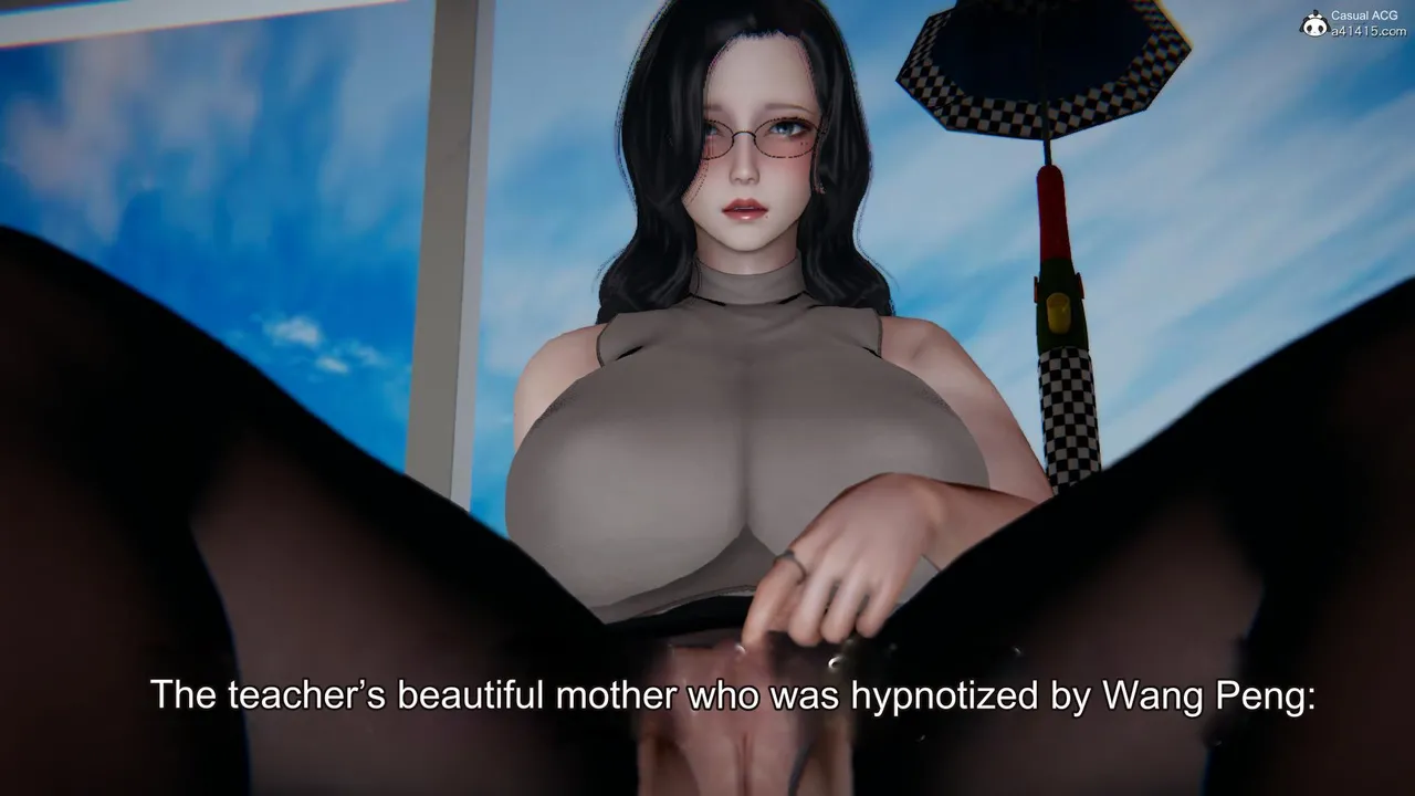 The beautiful teacher mother hypnotized by Wang Peng porn comic picture 1