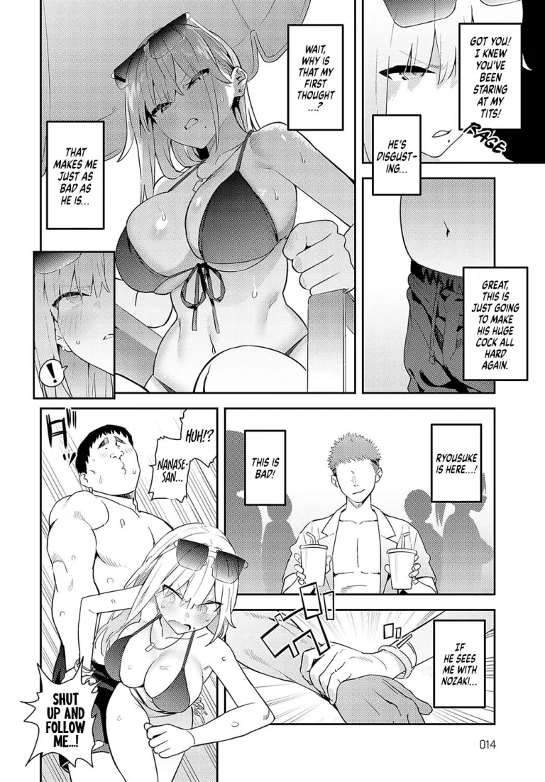 The Beauty and The Beast ~The Gyaru and The Disgusting Otaku~ 3rd | Bijyo to Yajyuu 3rd ~Gyaru to Kimoota~ porn comic picture 4