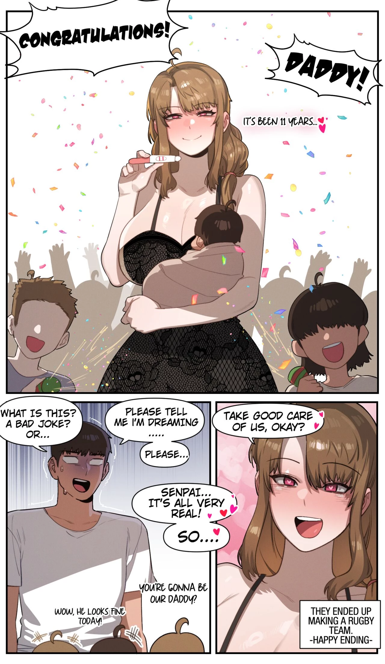 The Best Way to Connect with Senpai porn comic picture 16
