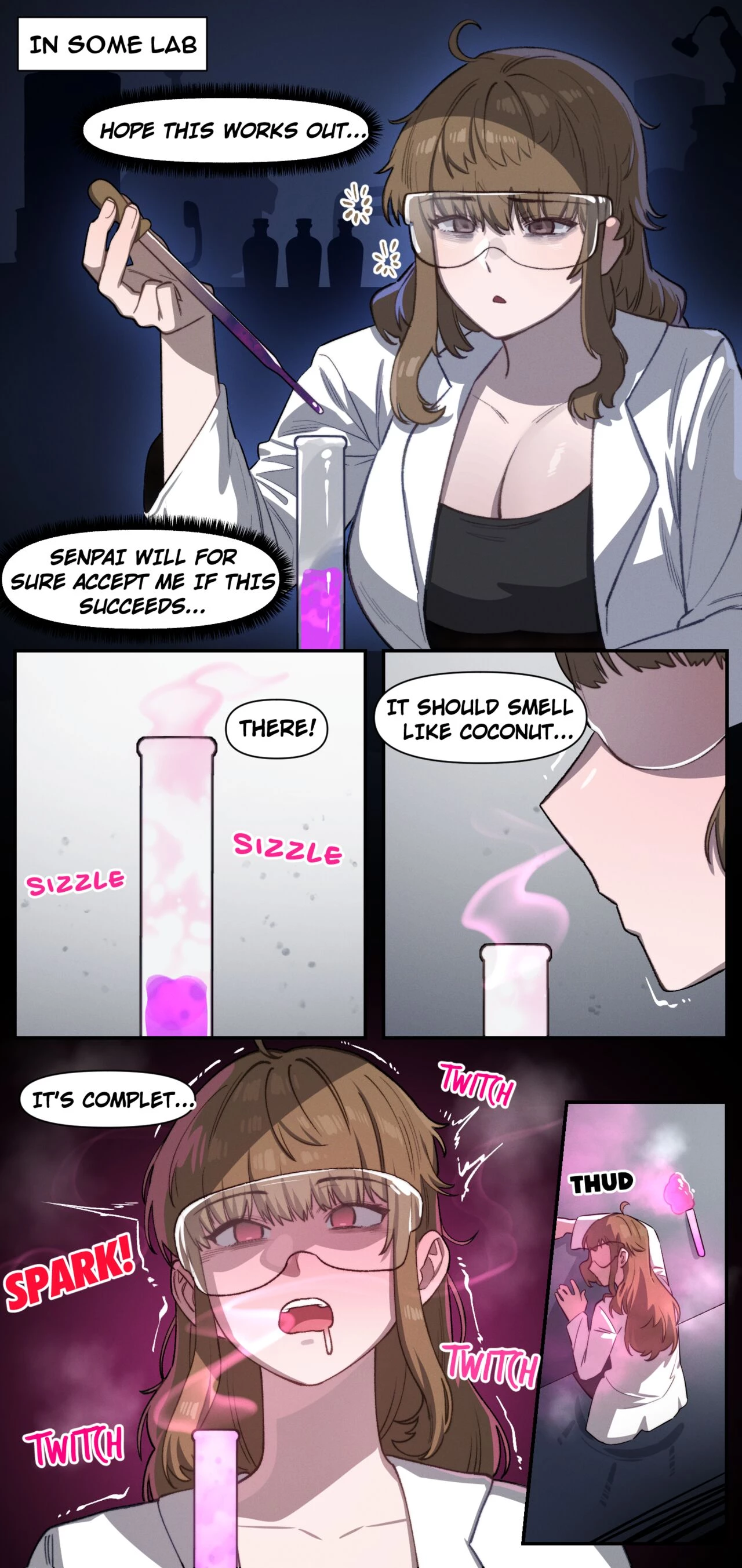 The Best Way to Connect with Senpai porn comic picture 2