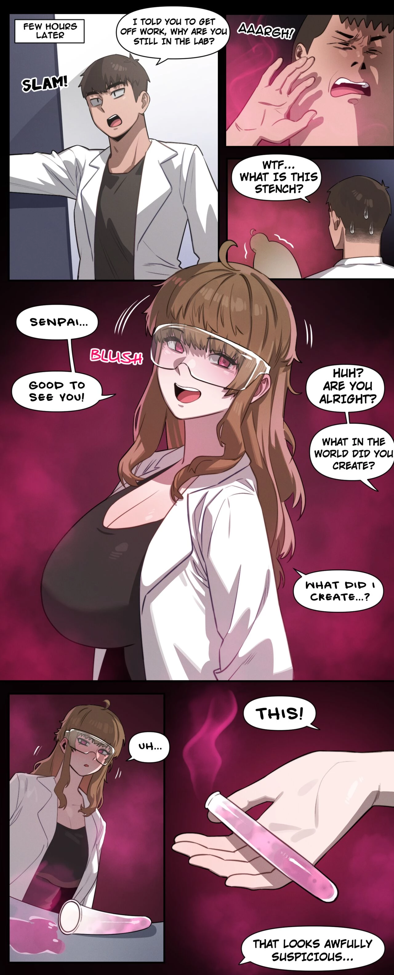 The Best Way to Connect with Senpai porn comic picture 3