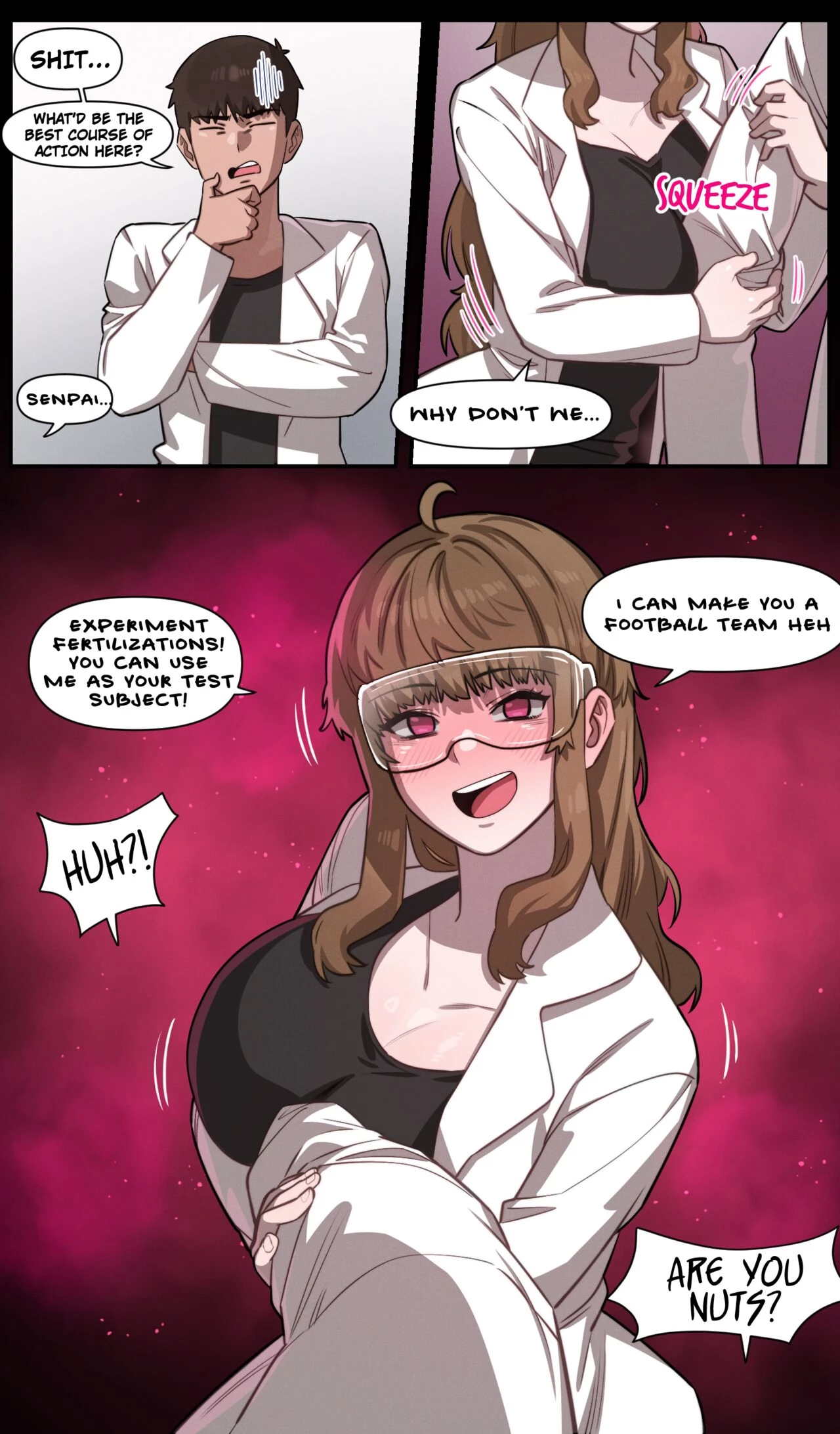 The Best Way to Connect with Senpai porn comic picture 4