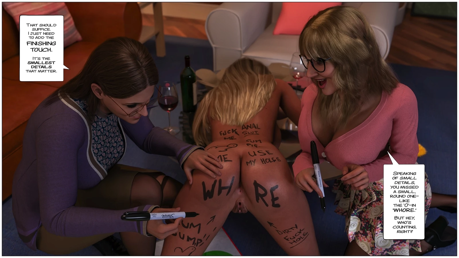 The Big Gang Bang Theory. The Twister Takedown porn comic picture 12