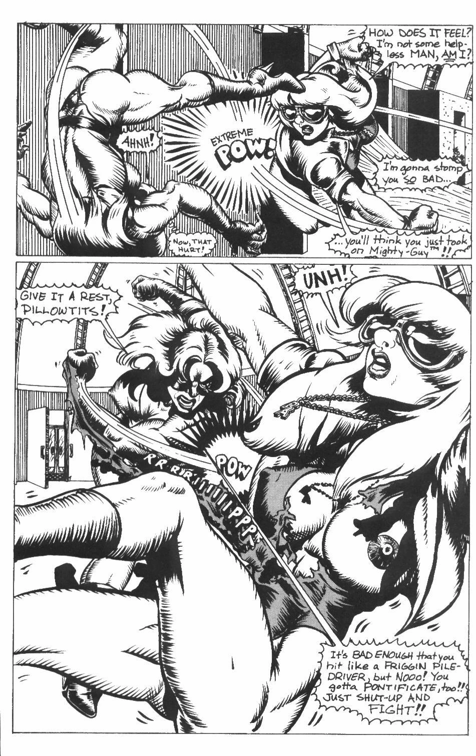 The Blonde Avenger 1-3 porn comic picture 14