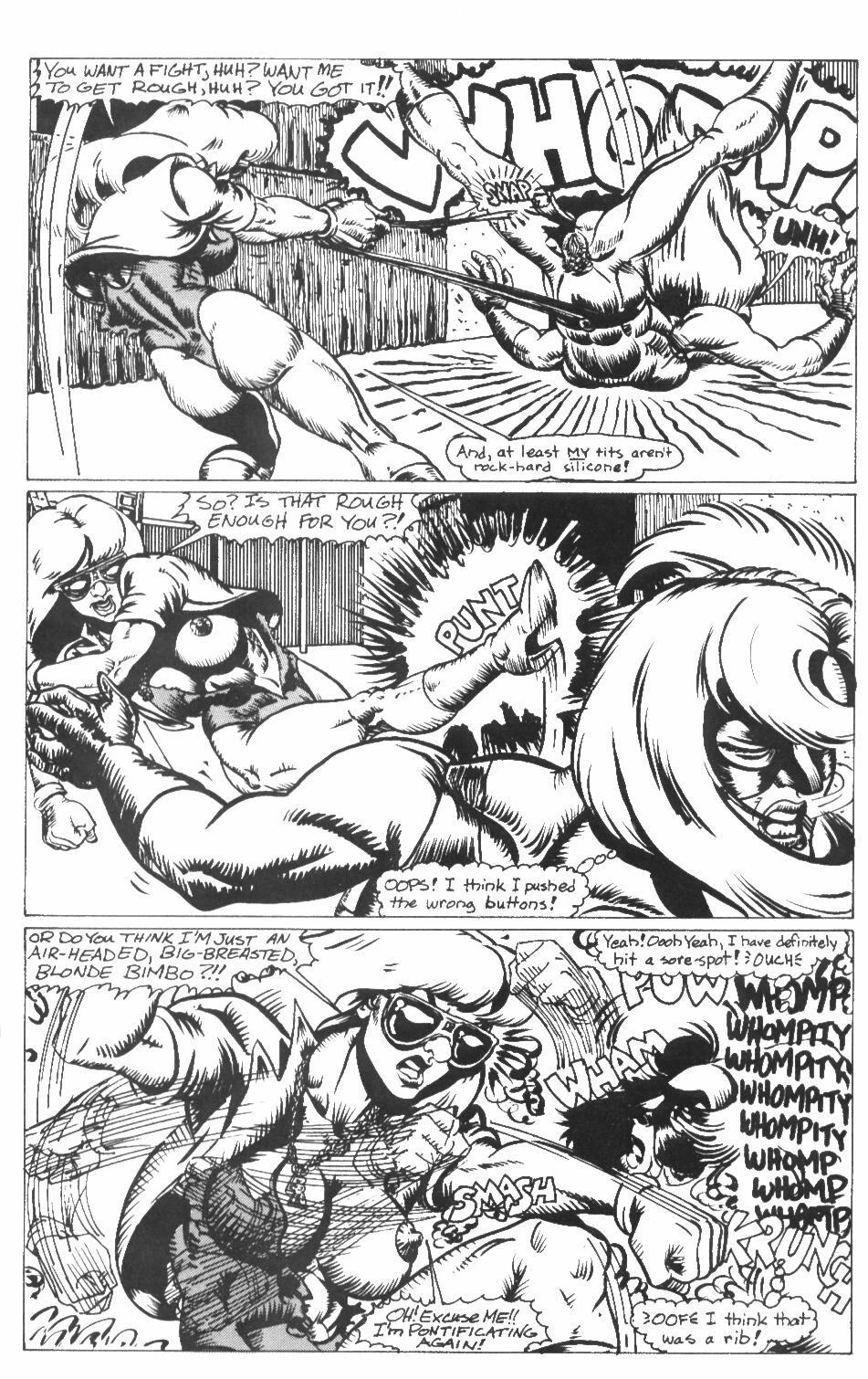 The Blonde Avenger 1-3 porn comic picture 15