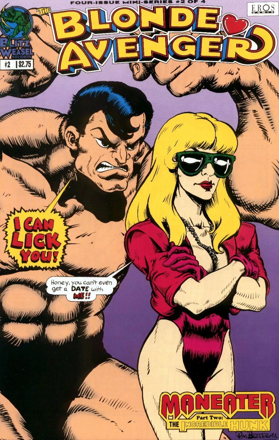 The Blonde Avenger 1-3 porn comic picture 23
