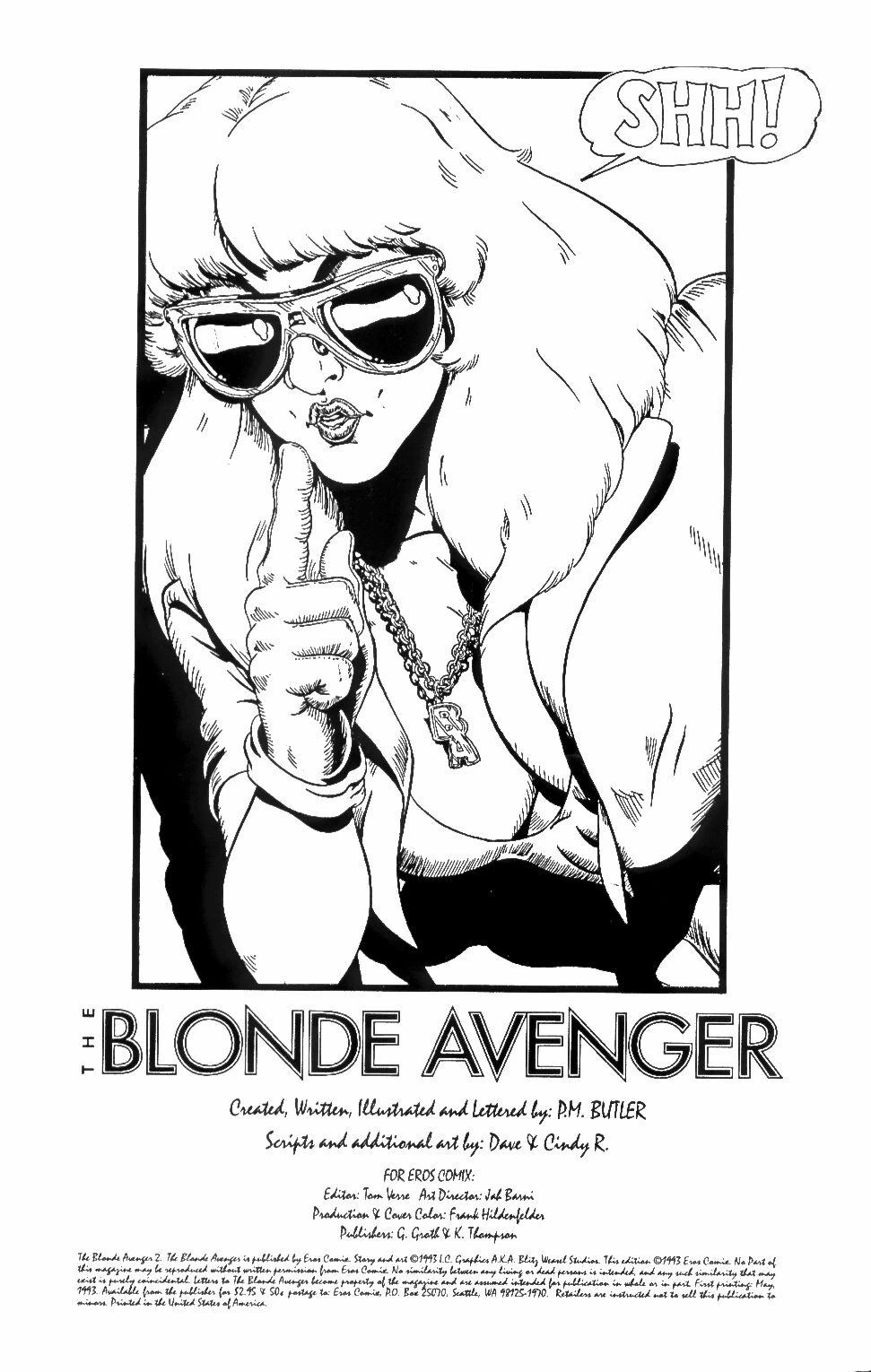 The Blonde Avenger 1-3 porn comic picture 24