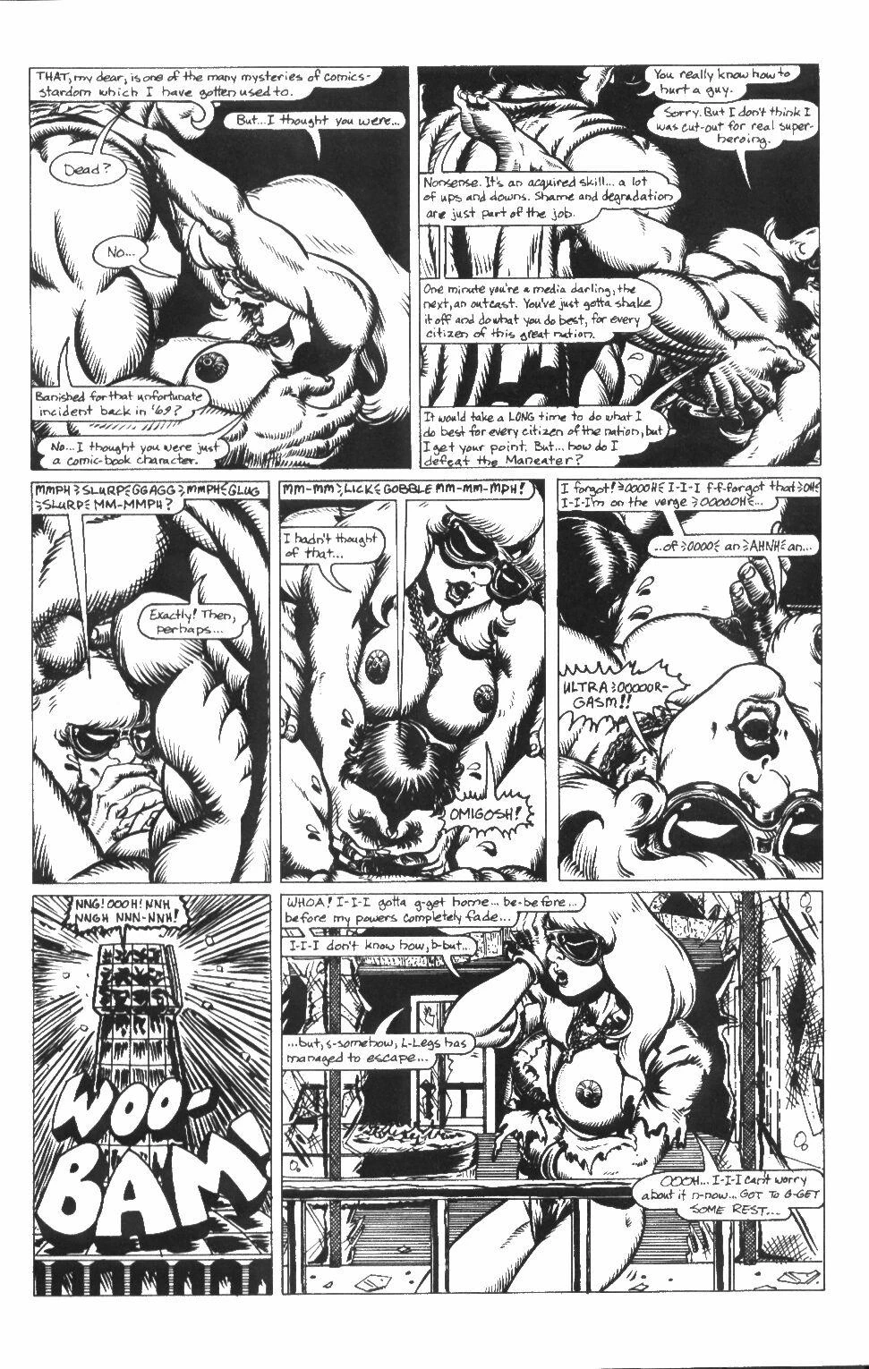 The Blonde Avenger 1-3 porn comic picture 30