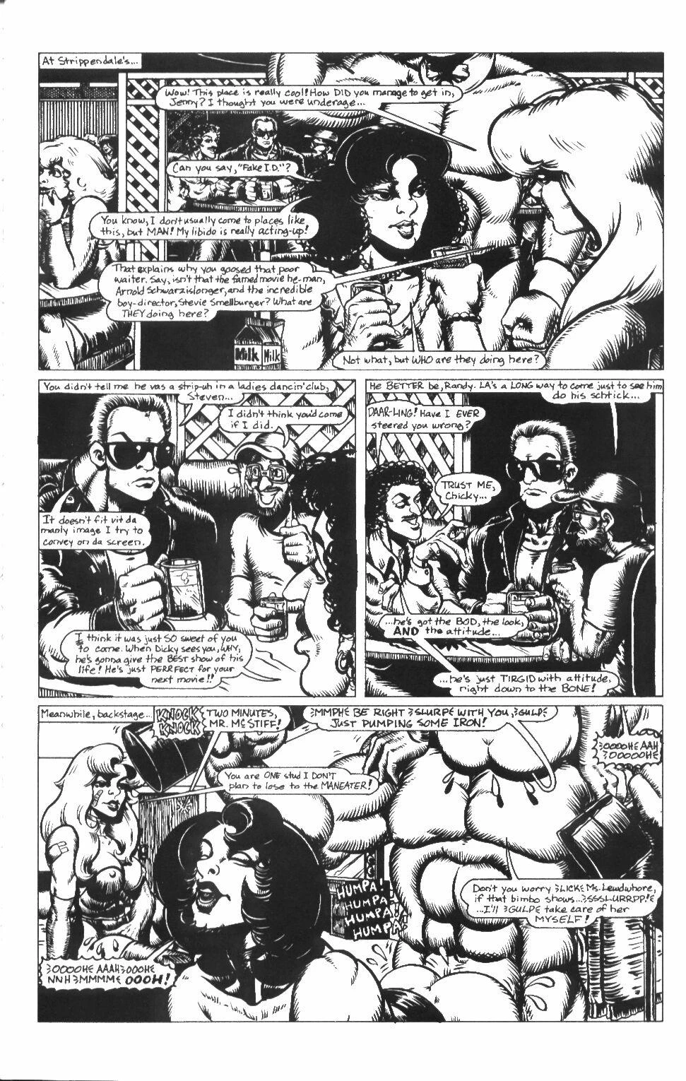 The Blonde Avenger 1-3 porn comic picture 33