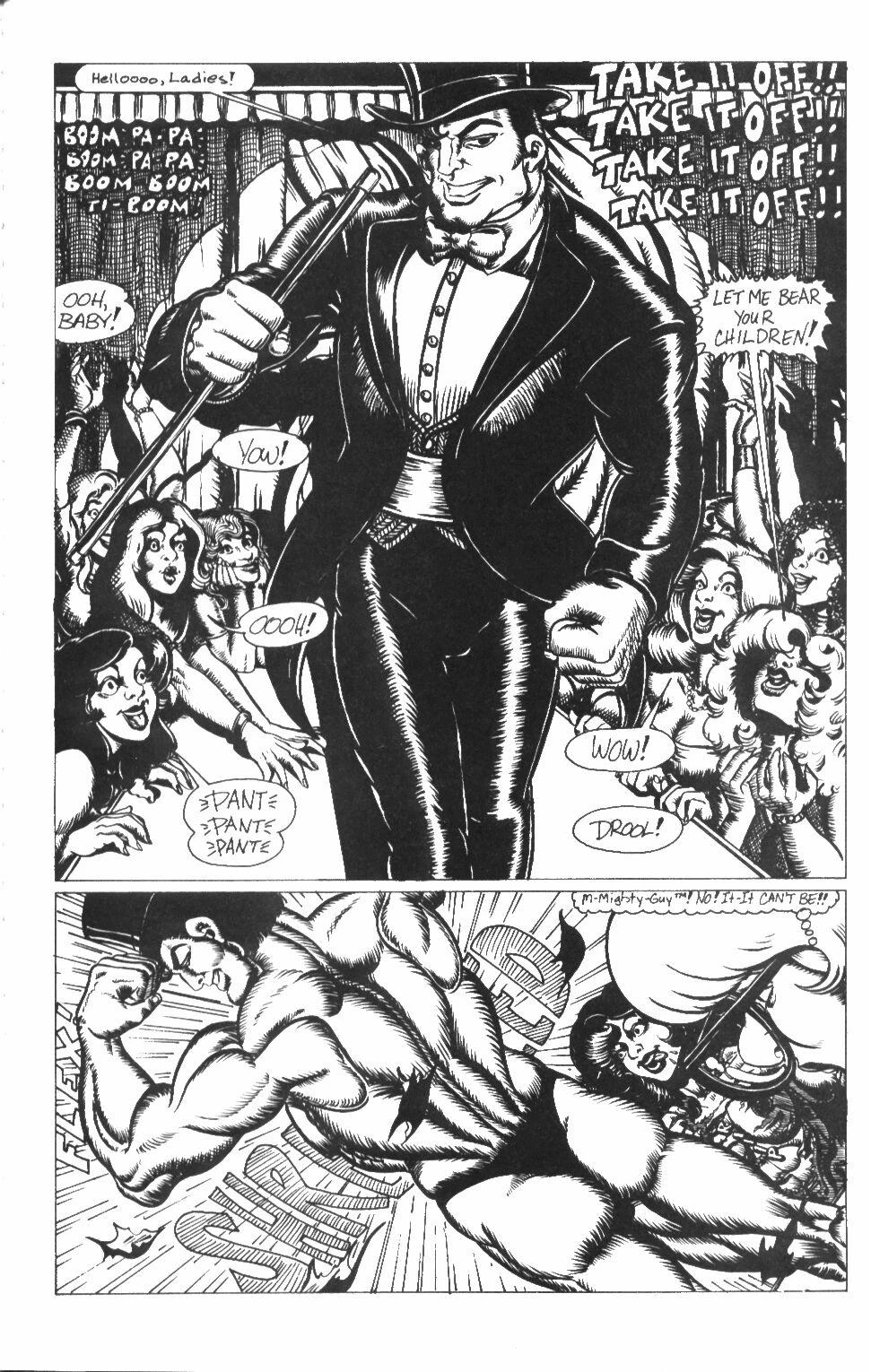 The Blonde Avenger 1-3 porn comic picture 35