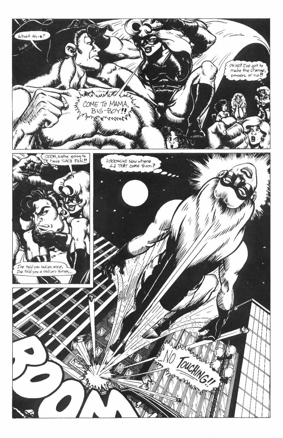 The Blonde Avenger 1-3 porn comic picture 36