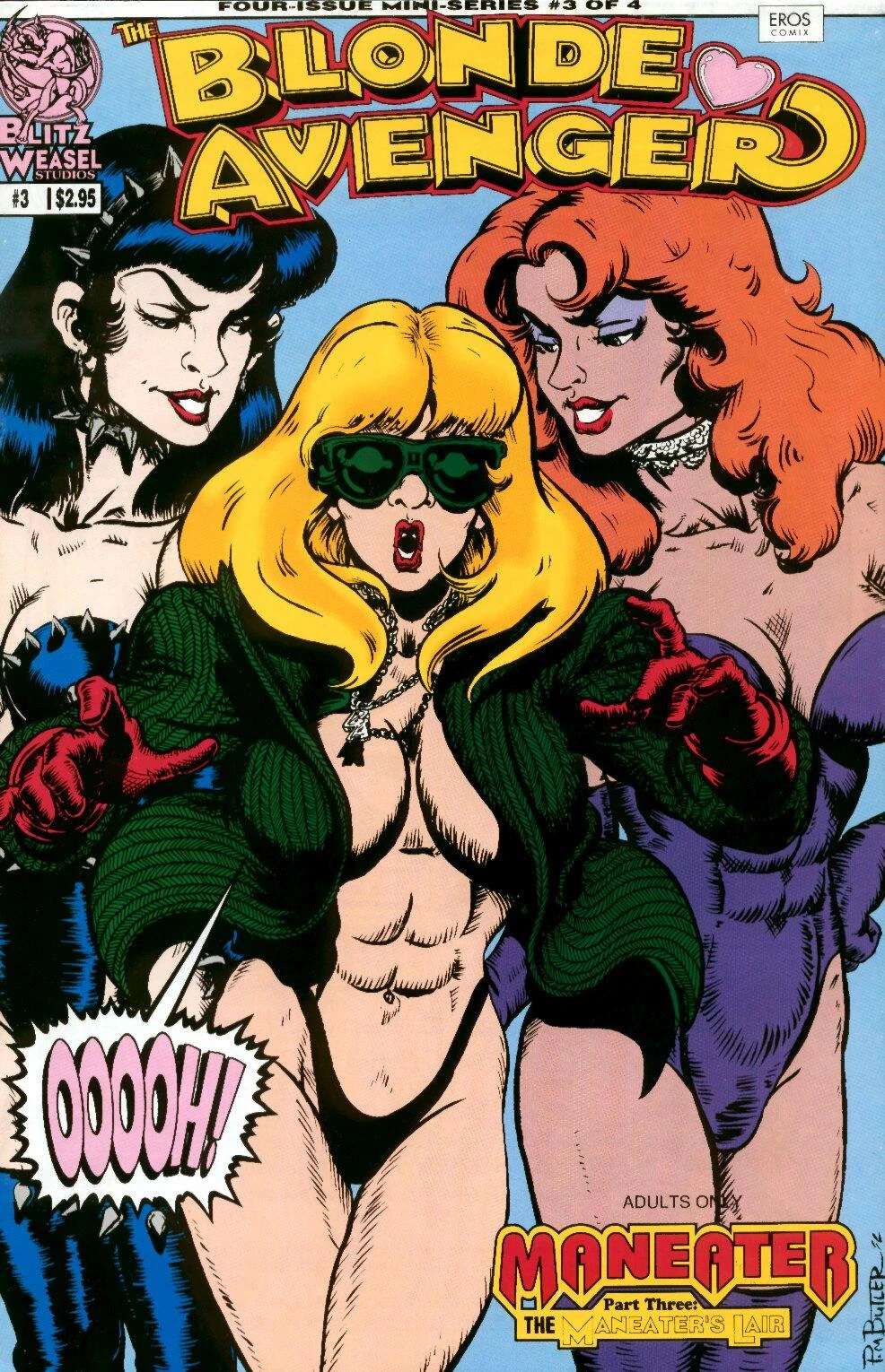 The Blonde Avenger 1-3 porn comic picture 45