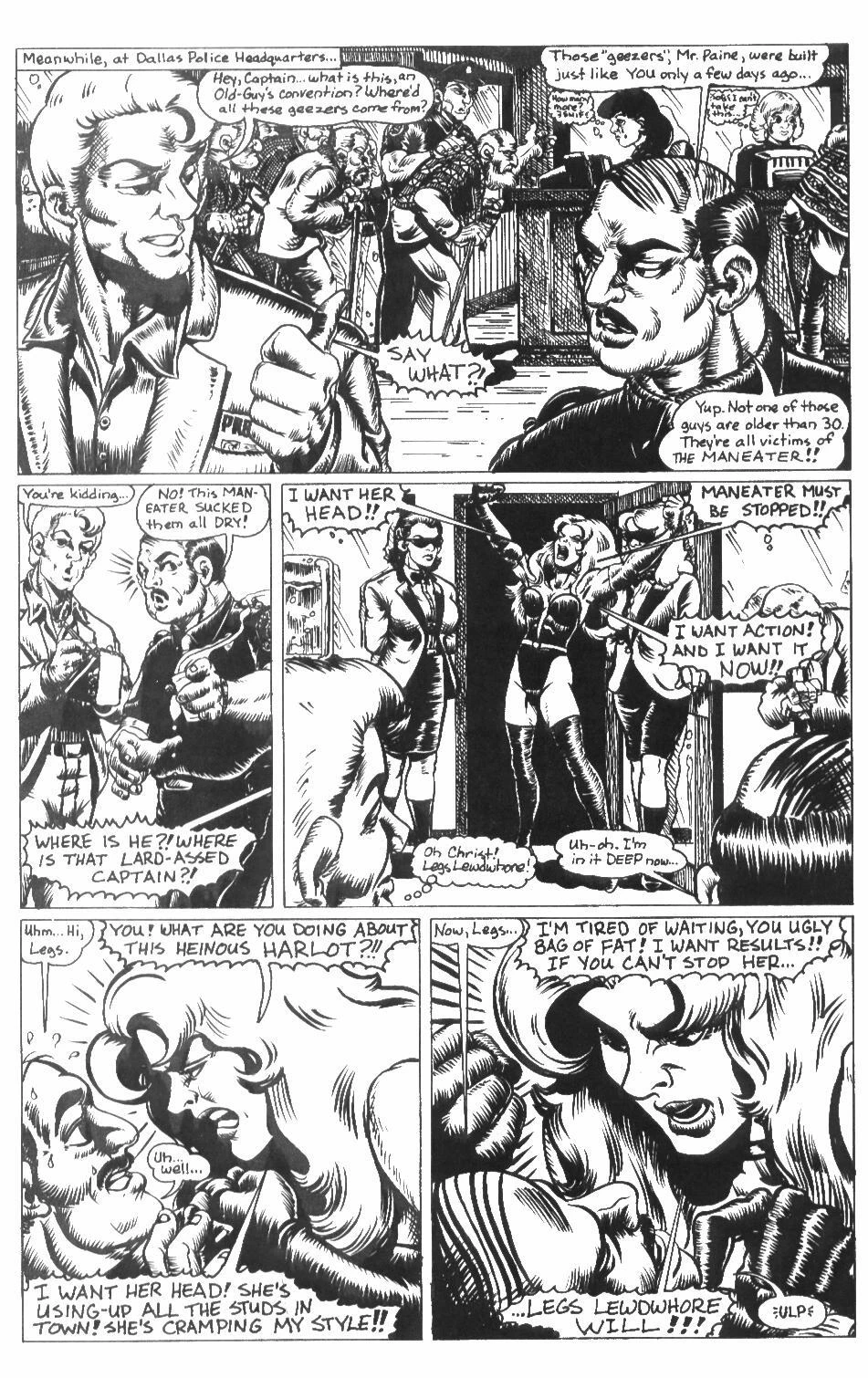 The Blonde Avenger 1-3 porn comic picture 5