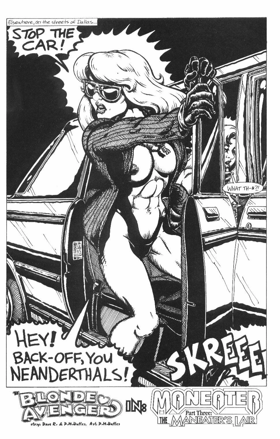 The Blonde Avenger 1-3 porn comic picture 50