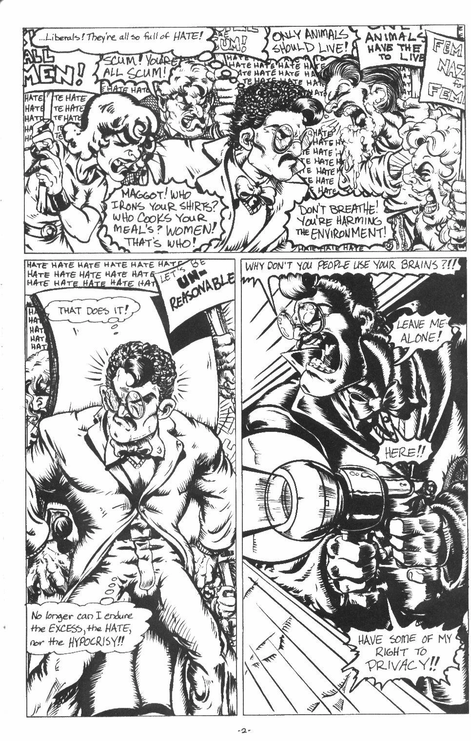 The Blonde Avenger 1-3 porn comic picture 53