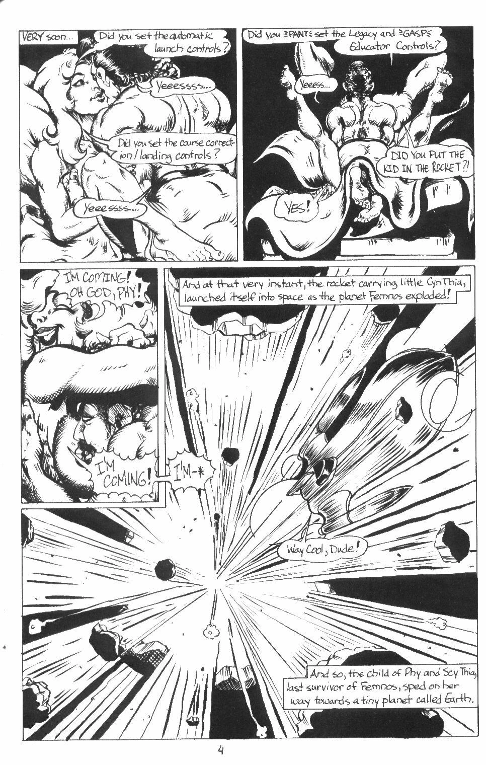 The Blonde Avenger 1-3 porn comic picture 55
