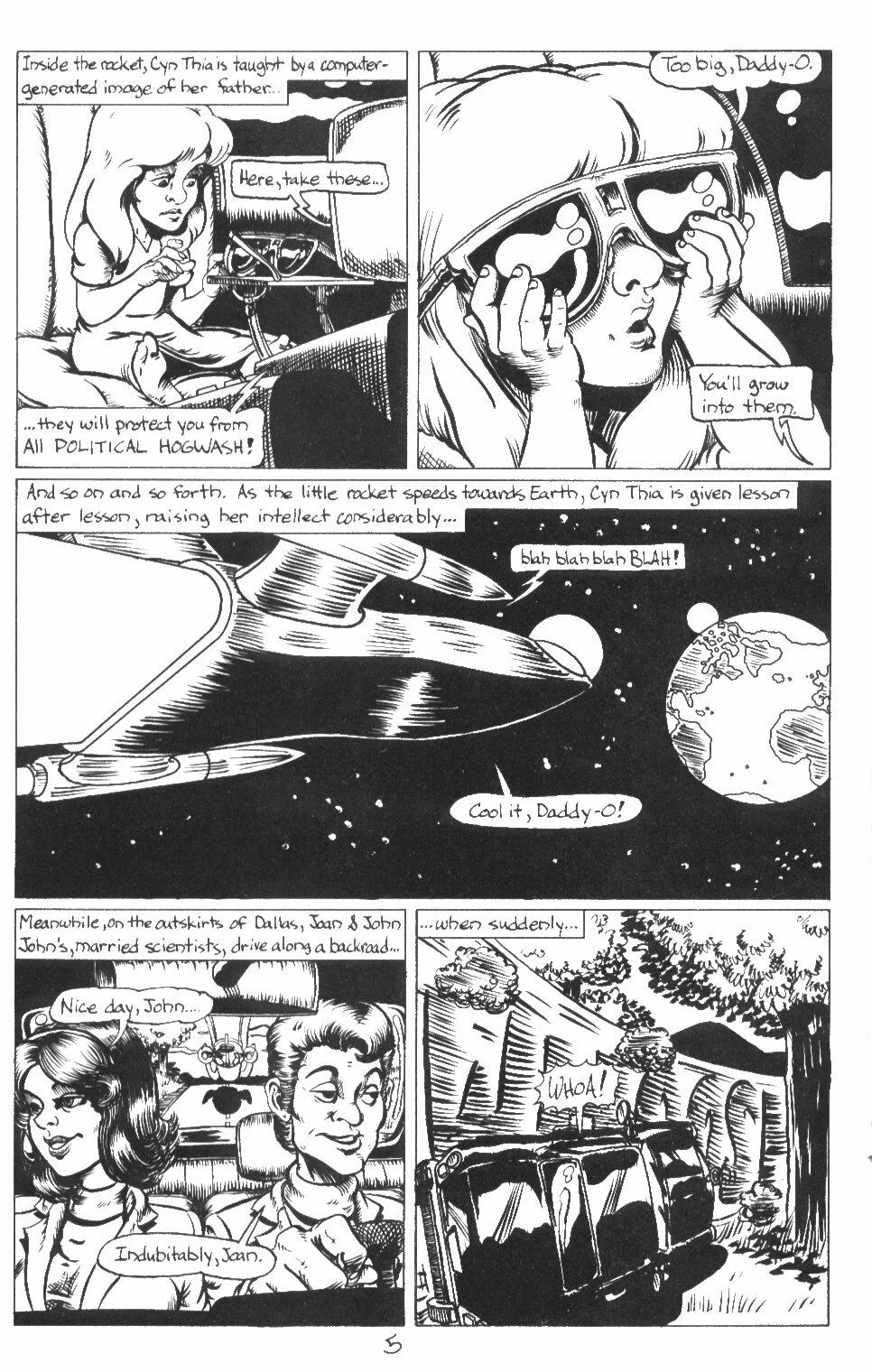 The Blonde Avenger 1-3 porn comic picture 56