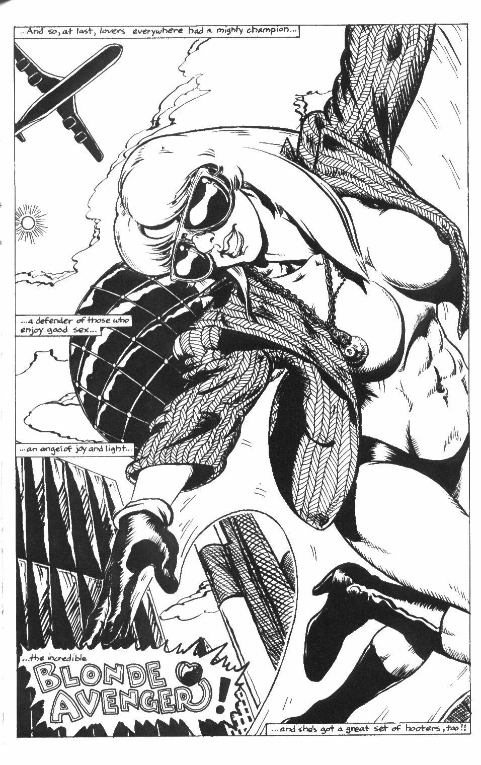 The Blonde Avenger 1-3 porn comic picture 61