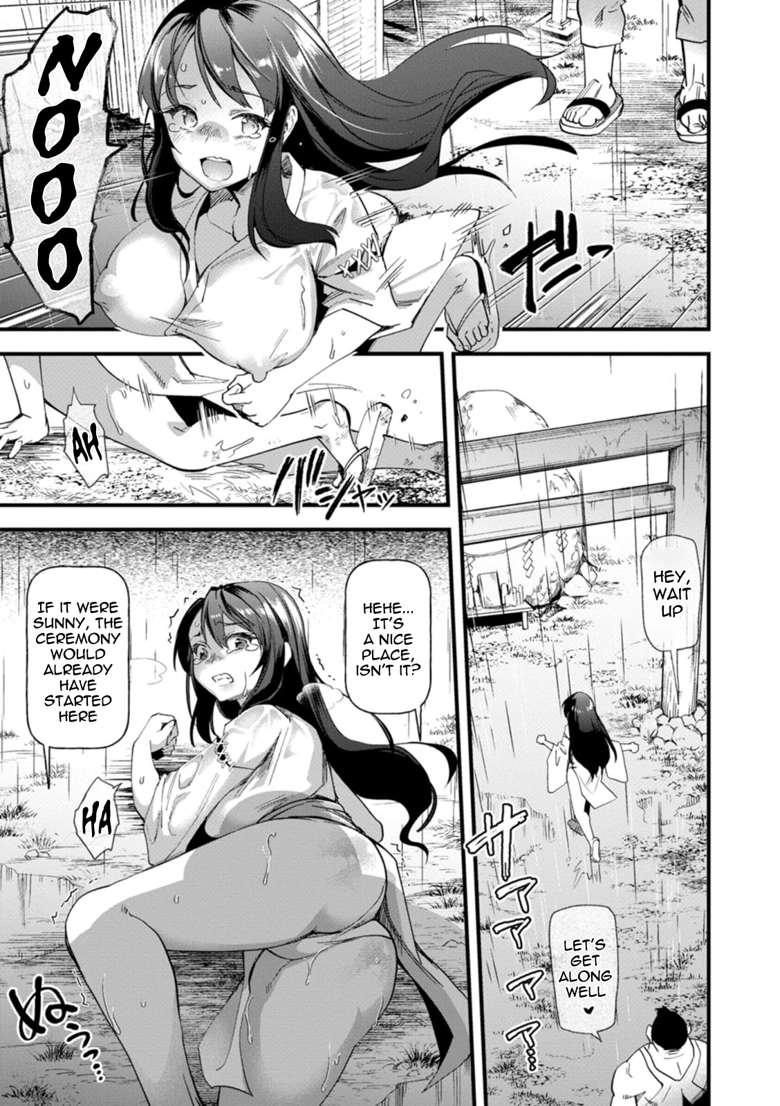 The bride falls | Hanayome wa Kobore Ochite... porn comic picture 5